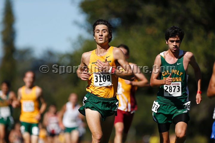 2015SIxcCollege-152.JPG - 2015 Stanford Cross Country Invitational, September 26, Stanford Golf Course, Stanford, California.